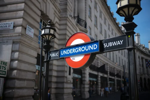 london underground sign